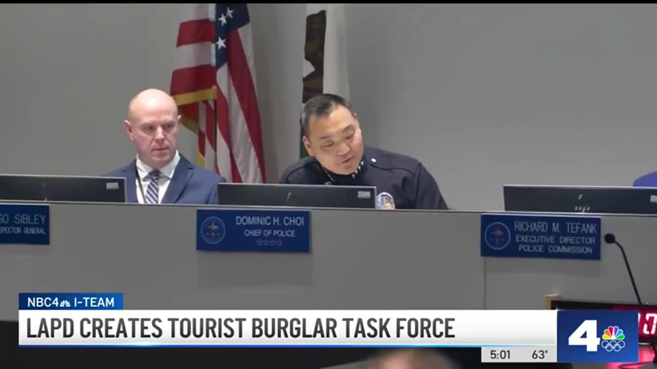 LAPD Creates a Tourist Task Force because of Illegal Alien Theft Groups