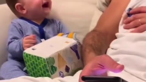 Verry funny video to baby