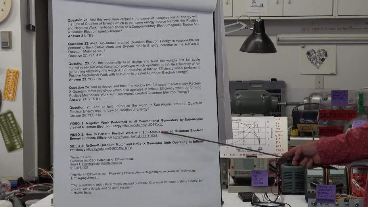 PART 2 of 2_ Potential Difference inc. Innovations and New Energy Performance Validation