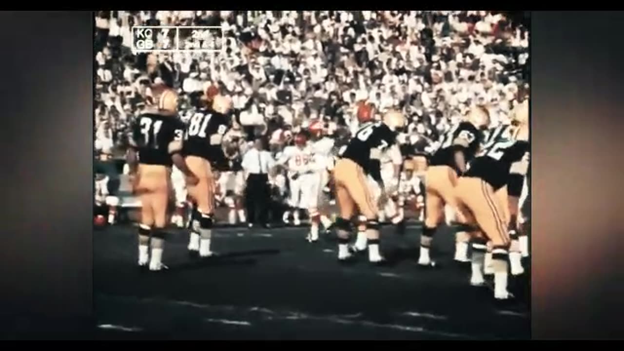 Super Bowl 1 - Green Bay Packers vs. Kansas City Chiefs - FULL GAME Pt.1