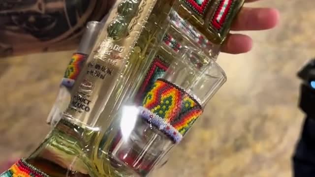 The coolest tequila bottle i’ve ever seen