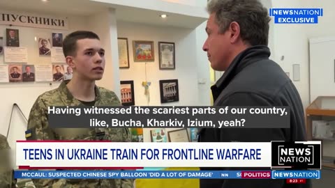 Ukrainians are training teenagers to go to the front