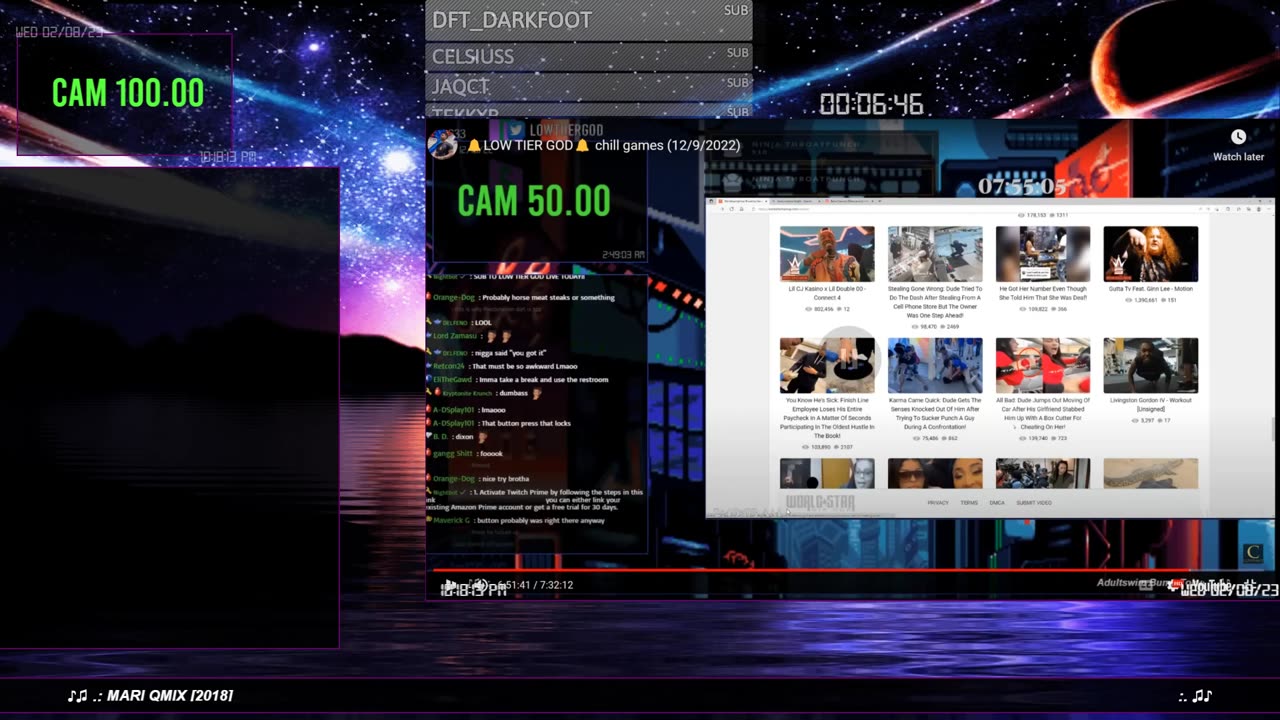 [2.8.23, 2 parts] Low Tier God is live Random ps1 gameinternet 2023-02-09 00_25 [0a73b]
