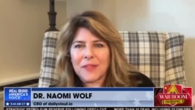 Dr Naomi Wolf: This is Demonic.