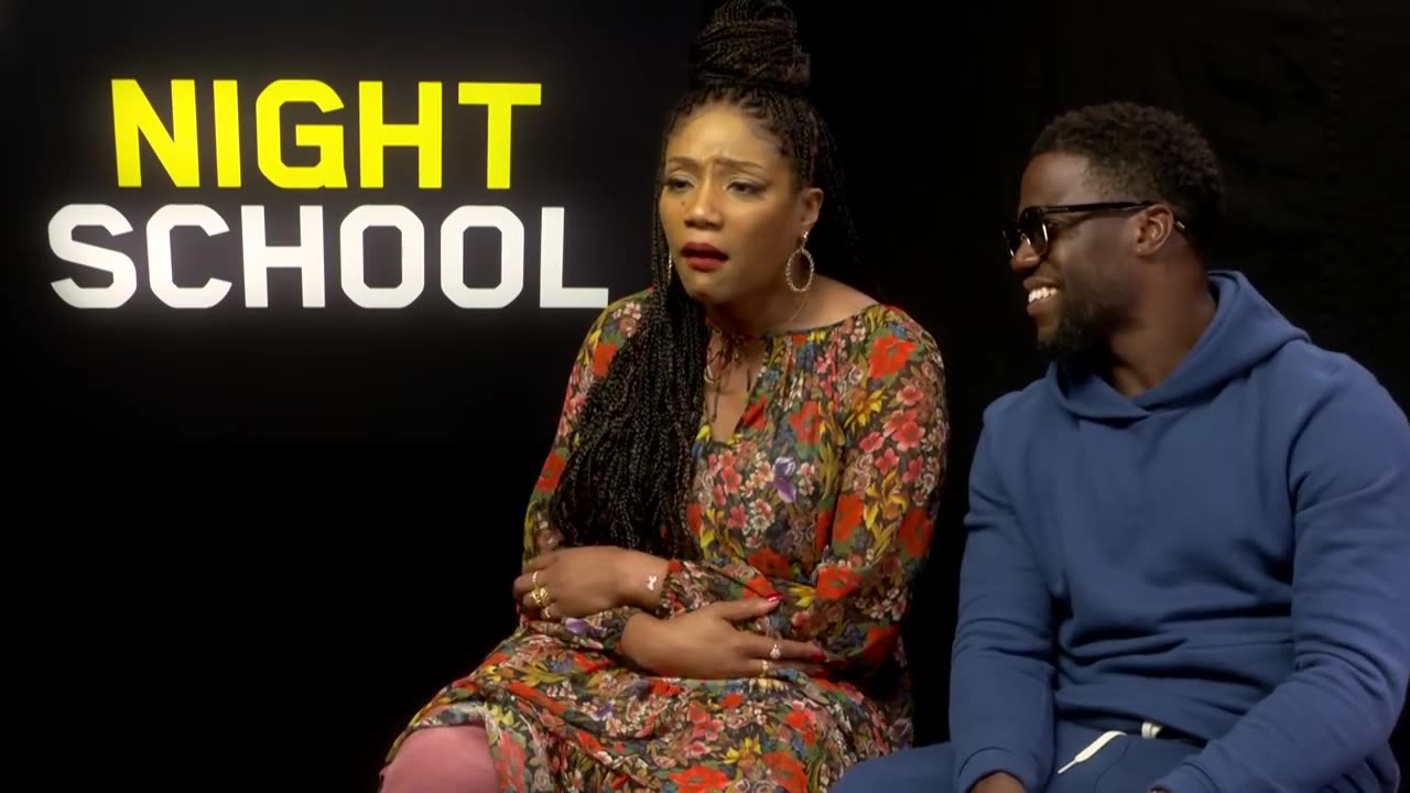 Kevin Hart & Tiffany Haddish Play Try Not To Laugh _ Night