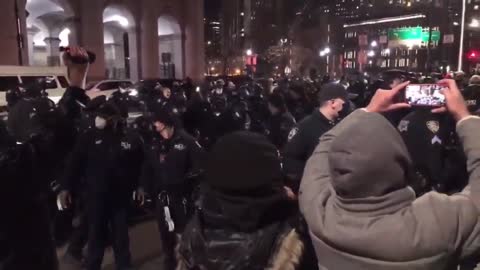 J̵̀̈́͑̄̇̚NYPD Move In To Make Multiple Arrests