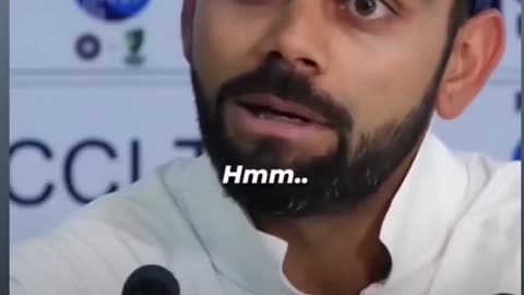 What virat kholi say in his conference. 😲😱