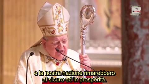 CARDINALE BURKE PARLA DI GREAT RESET.