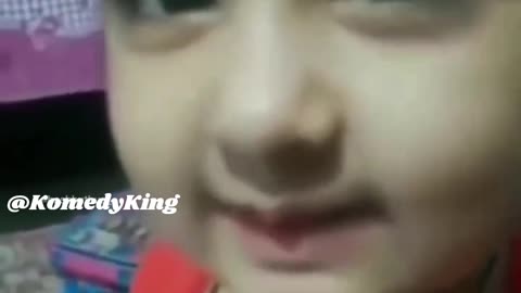 Cute baby girl funny reply when asked to say I LOVE YOU!😂💖😍