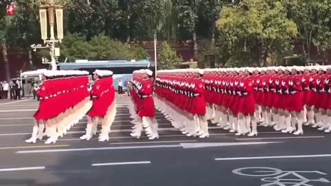 China just posted this with the Command & Conquer Red Alert theme song