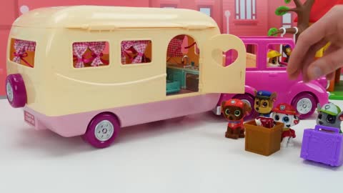 🔴Paw Patrol🔴 get a New House Toy Learning Video for Kids!