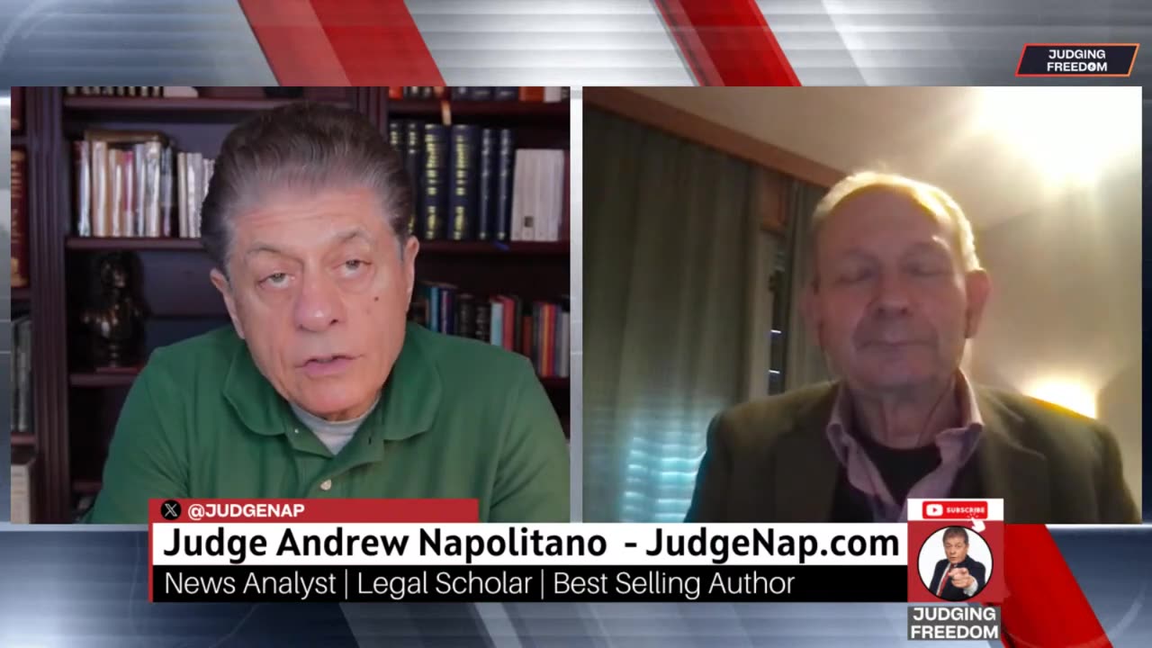 Alastair Crooke: Israel/US Fatal Mistakes Judge Napolitano - Judging Freedom