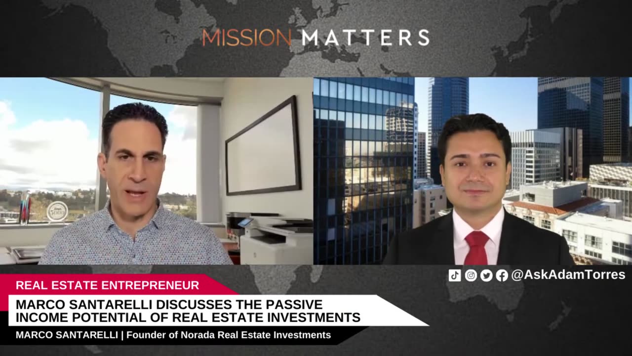 Marco Santarelli Discusses the Passive Income Potential of Real Estate Investments