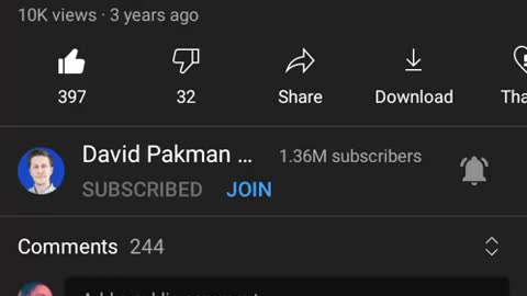 SO DAVID PAKMAN