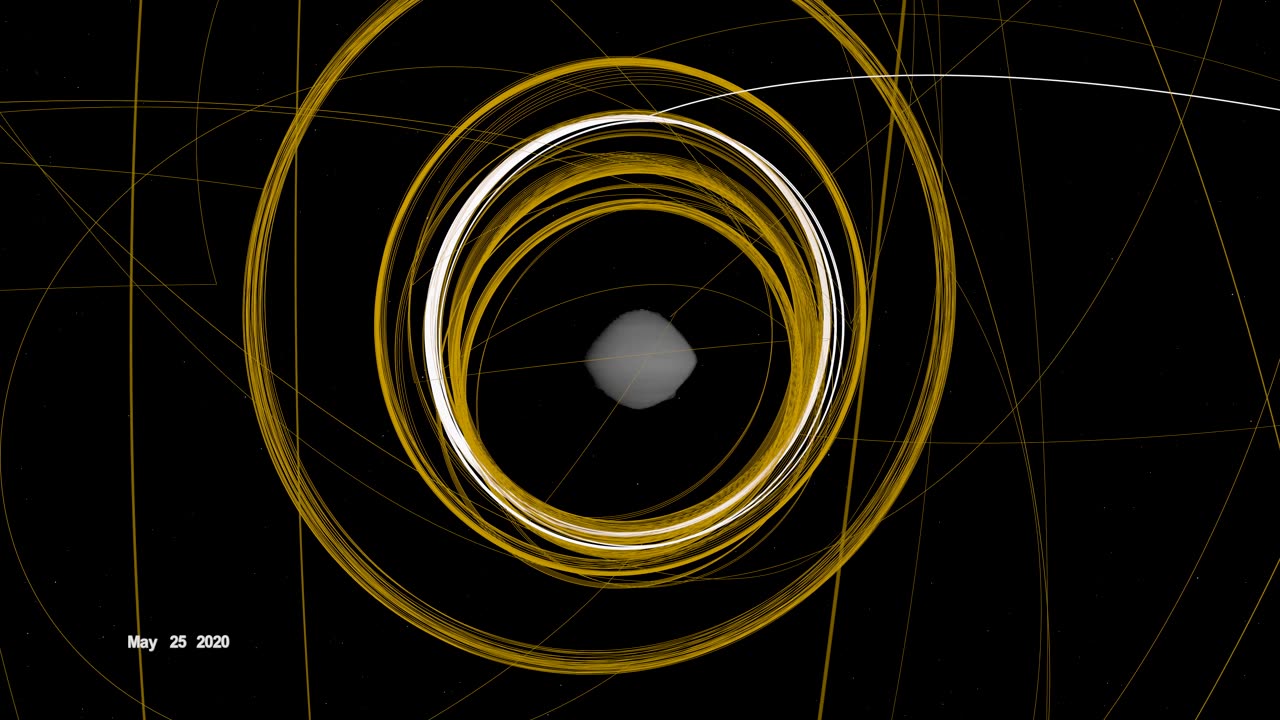 OSIRIS REx Slings Orbital Web Around Asteroid to Capture Sample | 4K | NASA | HEAVENLY GALAXIES