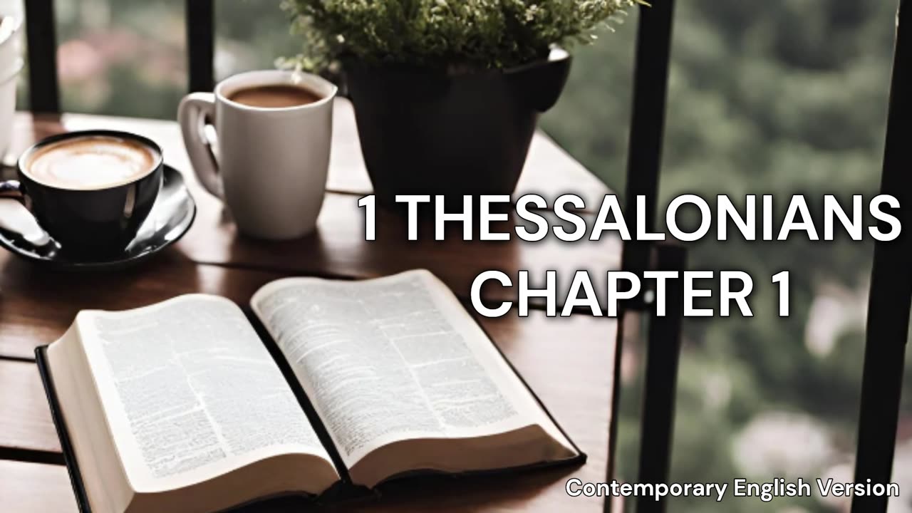 1 Thessalonians Chapter 1 | CEV | Faith | Audiobook | Daily Bible Reading