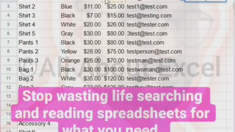 Stop wasting life searching and reading || Become Expert in excel #excelhacks