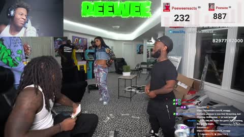 Peewee Reacts BlueFace and Chrisean Rock Fight!