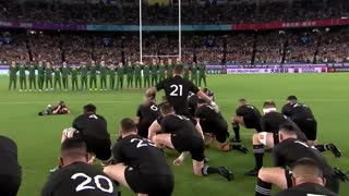 New Zealand's first Haka at Rugby World Cup 2019