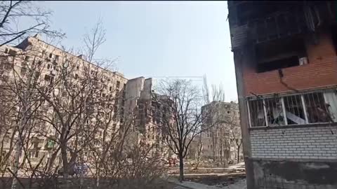 Ukraine War - Center of Mariupol