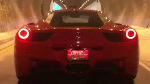 Farrari speen in tunnel 2022 #rumble #gopi775
