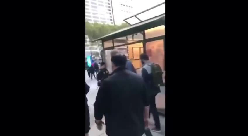 DeBlasio, you *#$@! Why don't you go, $%@#, you %@@! ^#$ @!