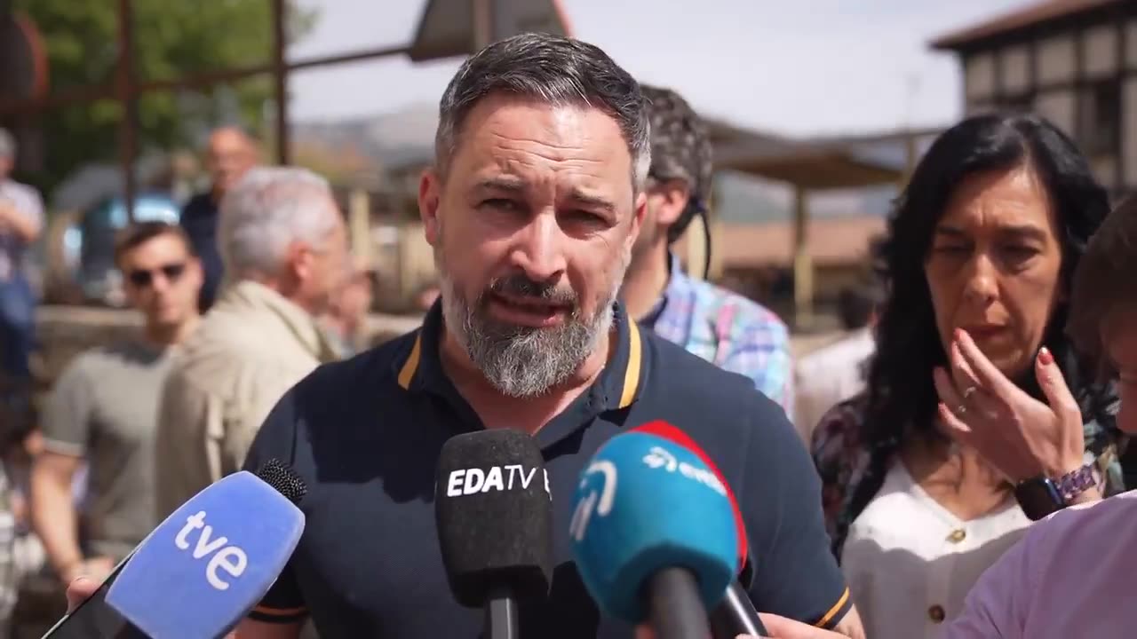 España | Santiago Abascal muestra su apoyo a Israel