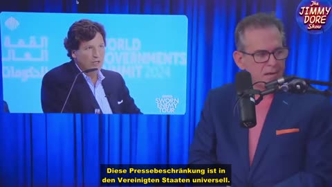 Tucker auf Deutsch erklärt, warum er Putin interviewen wollte