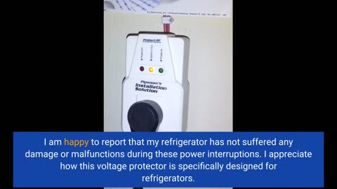 Voltage Protector Brownout Surge Refrigerator 1800 Watts Appliance