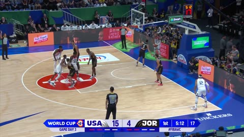 USA 🇺🇸 vs Jordan 🇯🇴 | J9 Highlights | FIBA Basketball World Cup 2023