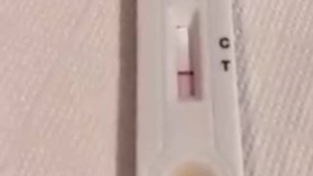 An orange is positive to a Covid test