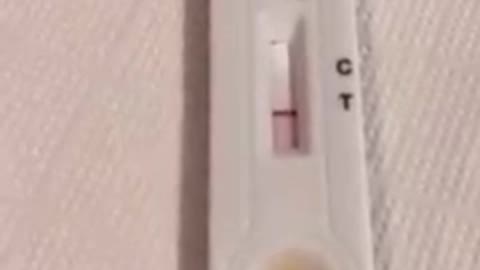 An orange is positive to a Covid test