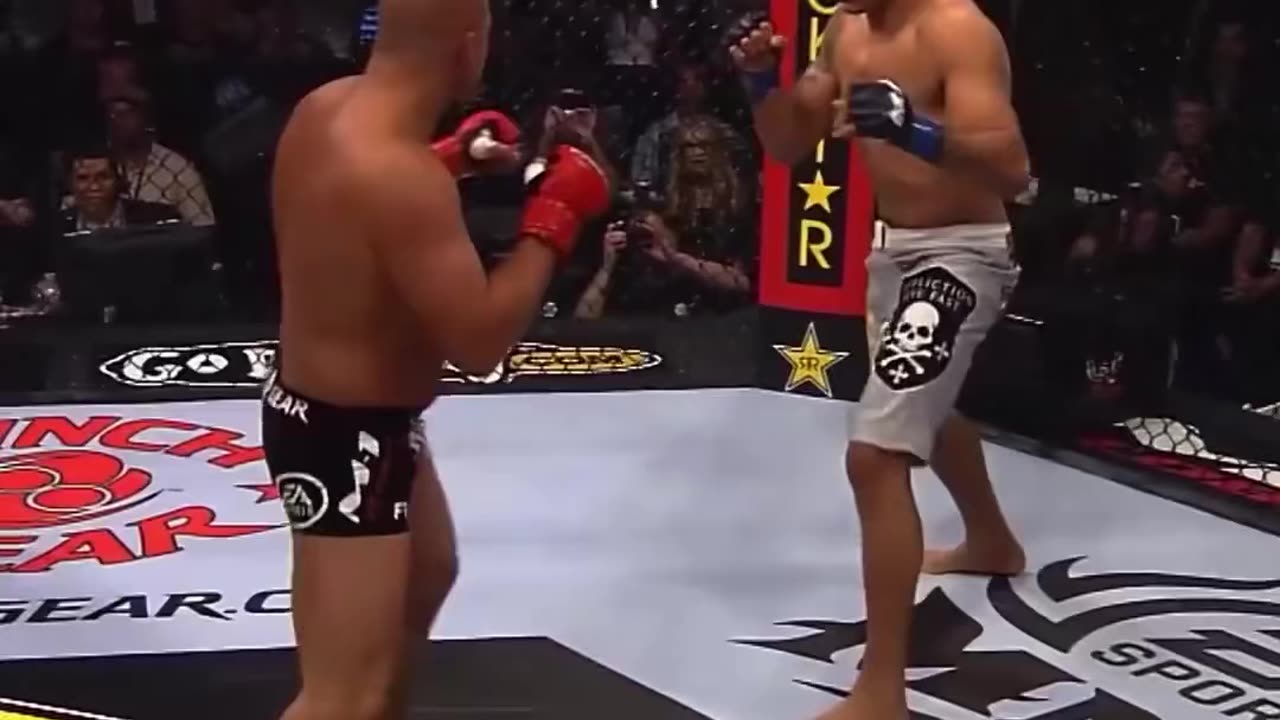 MMA legend Fabricio Werdum arm lock on Fedor