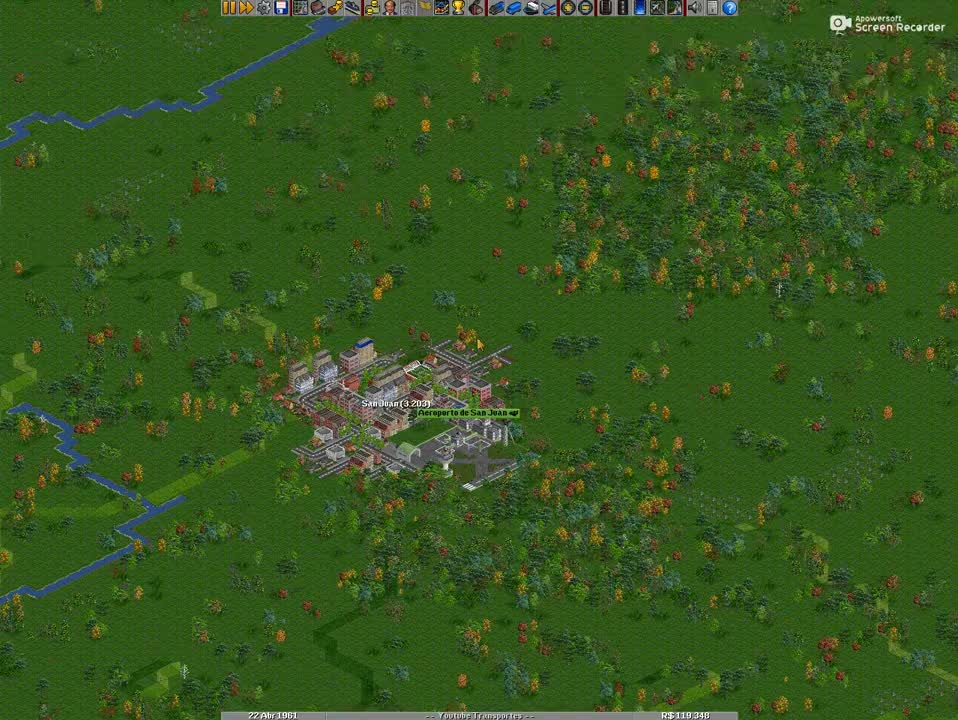 Gameplay de OpenTTD ep2