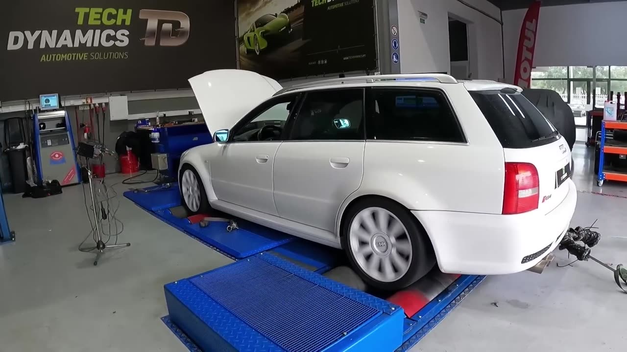 Medimos o RS4 no TechDynamics