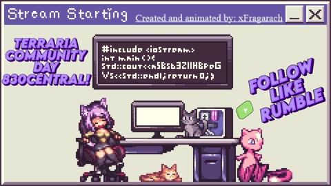 [VRumbler] Community game! Terraria, come hang out and chat!
