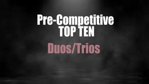 Pre Comp Top Ten Maple Ridge 2022