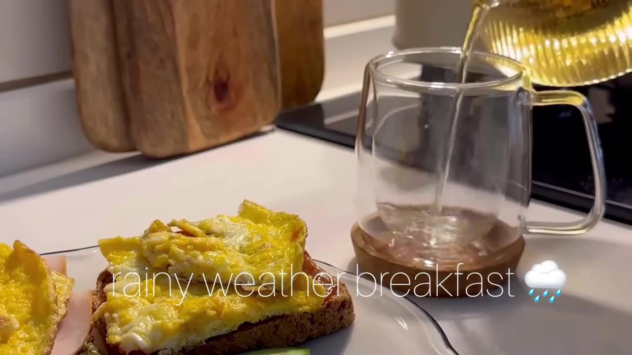 Rainy weather breakfast 🌞