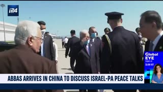 Abbas Arrives in China to Discuss Israel-Palestine Peace Talks