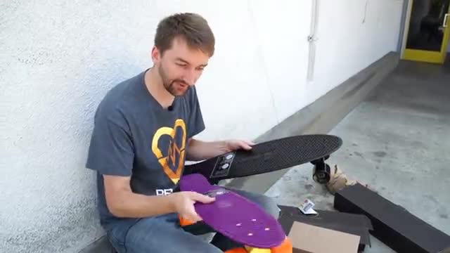 How to ride a penny skateboard
