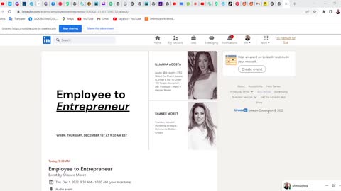 Employee to Entrepreneur Event by Shanee Moret