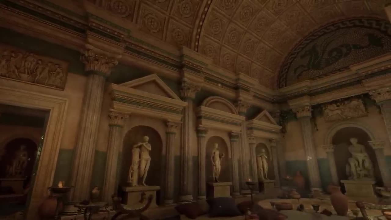 Relaxe nas casas de banho do antigo império romano