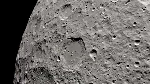 Appollo 13 views of the Moon 4k