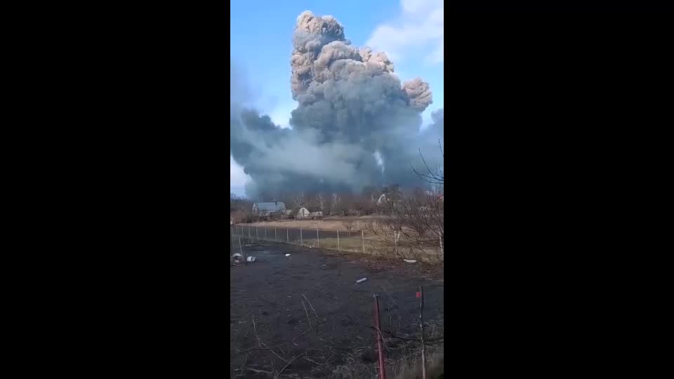 Explosions in Kyiv, Ukraine! Creepy Joe made it possible