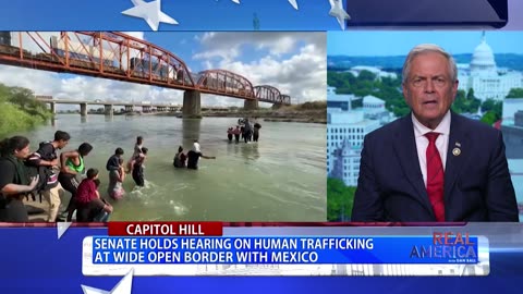 REAL AMERICA -- Dan Ball W/ Ralph Norman, Discussing Censorship & Human Trafficking, 7/10/24