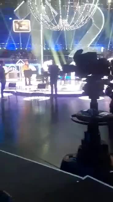 Backstage at channel 4 stand up for cancer