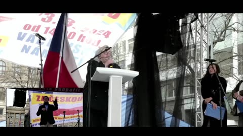 Jana Zwyrtek Hamplová - Projev na demonstraci 23.3. 2024