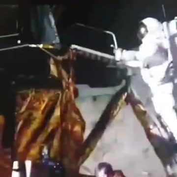 Filming of the fake moon landing-2