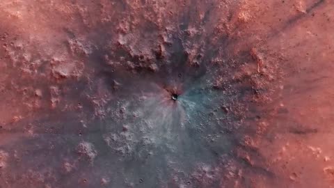 Biggest Mars Impact ever seen and heard comes with Ice