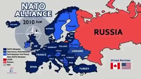 This is NATO 's expansion over the years - Ask yourself whats this look like to you